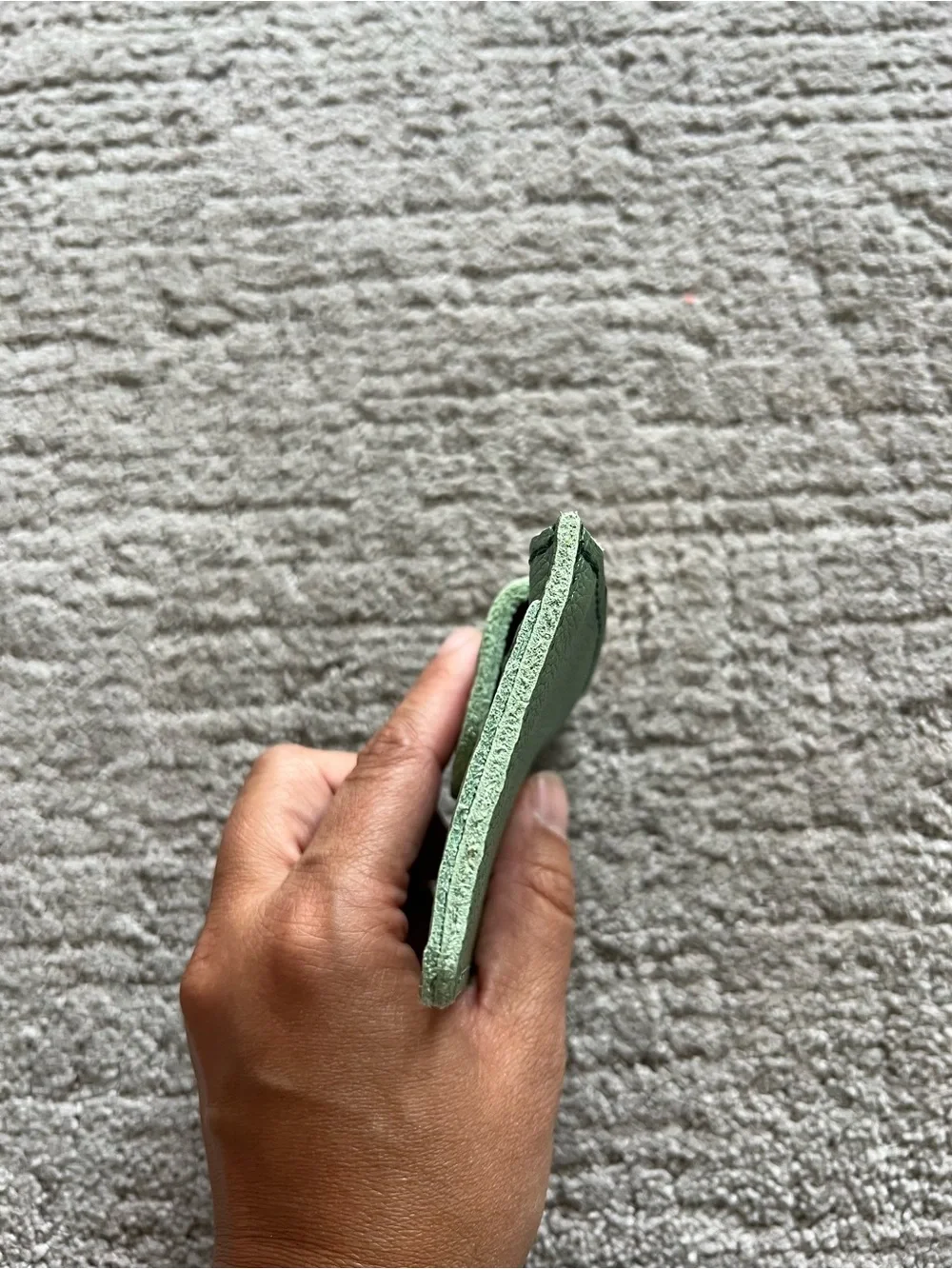 Portland Leather Metallic Green Sabrina Wallet